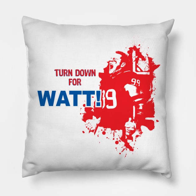 Turn down for WATT! Pillow by idesign1