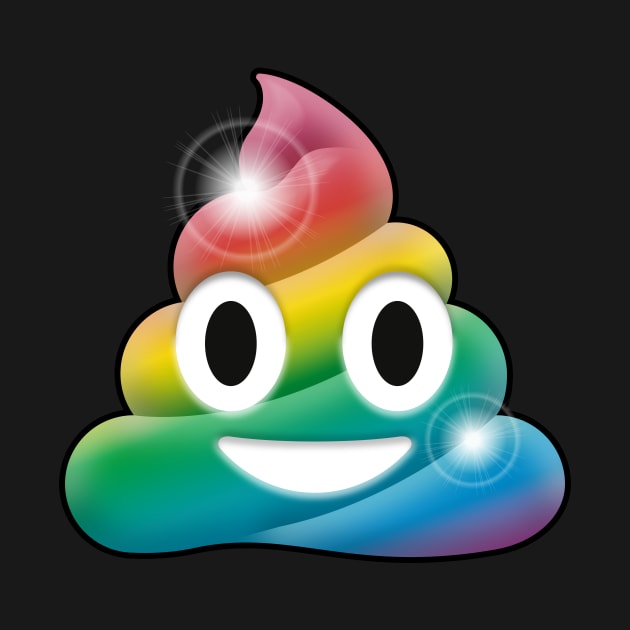 Rainbow Poop by GraphicGibbon