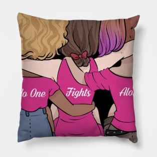 Breast Cancer Awareness T-Shirt for Women Pillow