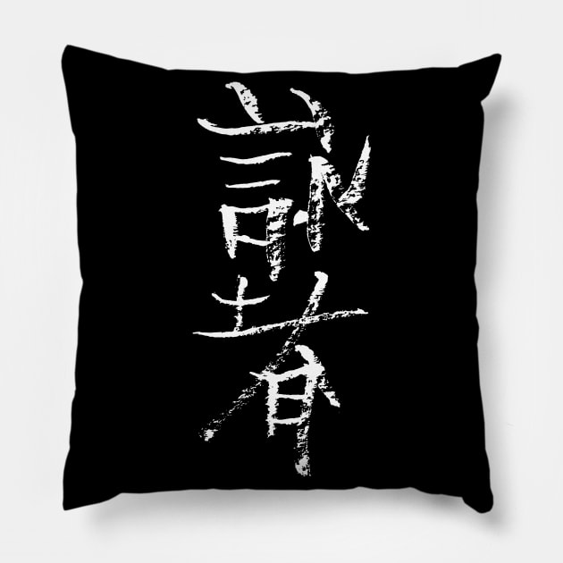 Wingchun  (chinese) Pillow by Nikokosmos