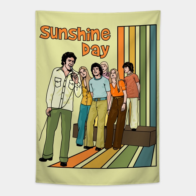 Sunshine Day Tapestry by Slightly Unhinged