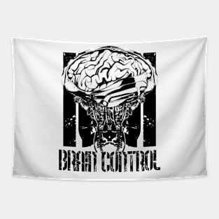 Brain Control Art Tapestry