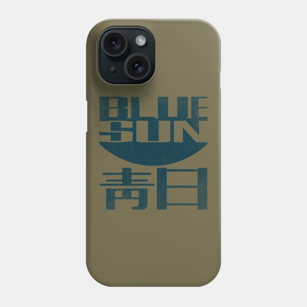 Jayne's Blue Sun T-Shirt Phone Case by heavyplasma