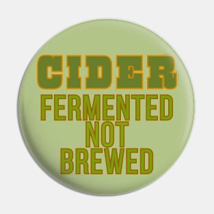 Cider Fermented Not Brewed. Fun Facts of Cidermaking! Pin