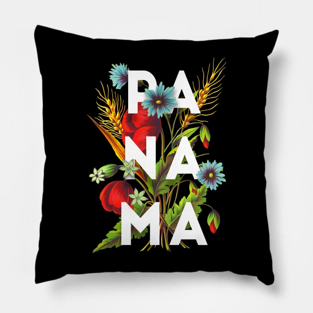 Panama Proud Flag, Panama gift heritage, Panamanian girl Boy Friend panameño Pillow by JayD World