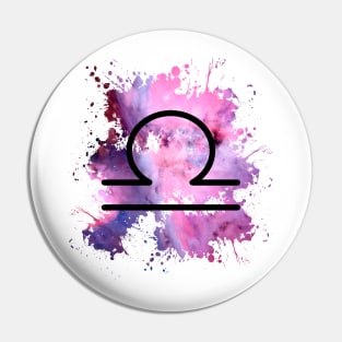 Libra Abstract Pin