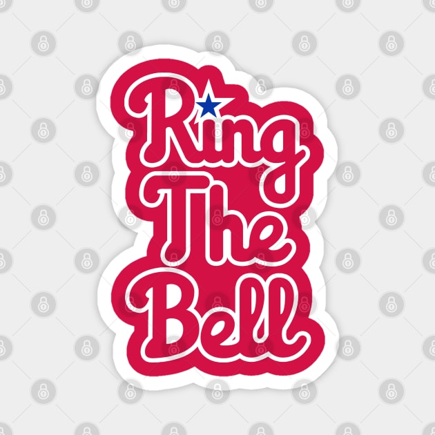 Ring The Bell, text - Red Magnet by KFig21