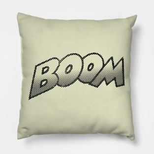 BOOM - Vintage Comic Ballon Strip! Pillow