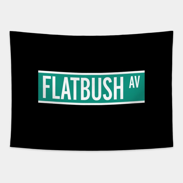 Flatbush Av Tapestry by Assertive Shirts