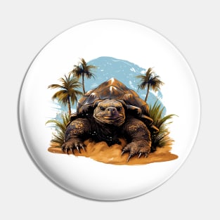 Alligator Snapping Turtle Pin