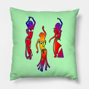 Belly Dancers Pillow