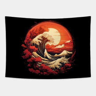 Red Dawn Tapestry