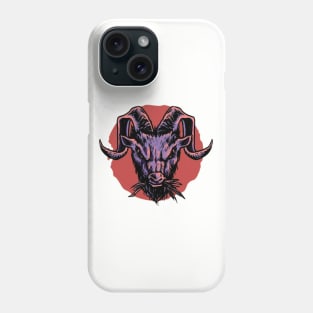 Demon goat Phone Case