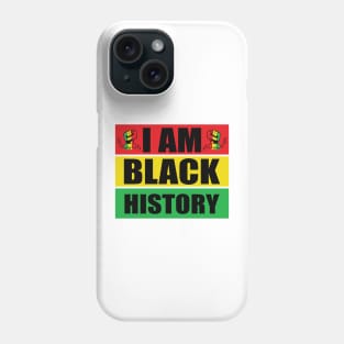 I am Black History African American Black Women Gift For Men Women Phone Case