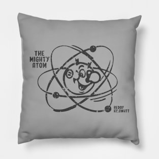 The Mighty Atom - Reddy Kilowatt Pillow