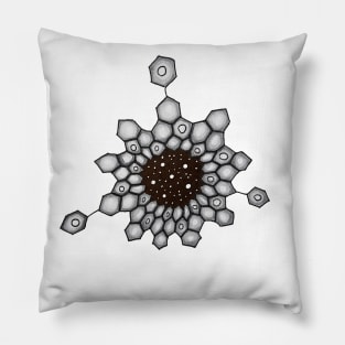 Organic Chemistry Aromatic Structure Space Stars Pillow