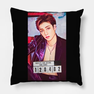 K-pop Stay Kids Bang chan Fan Art Pillow