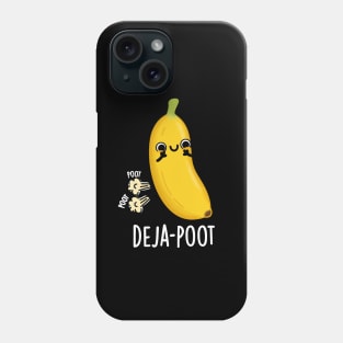 Deja-poot Cute Banana Double Fart Pun Phone Case