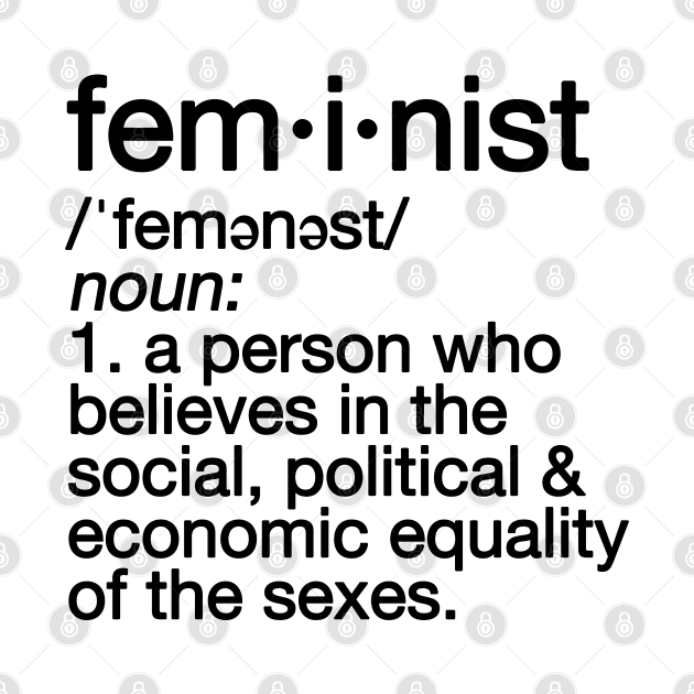 feminist definition by ohnoballoons