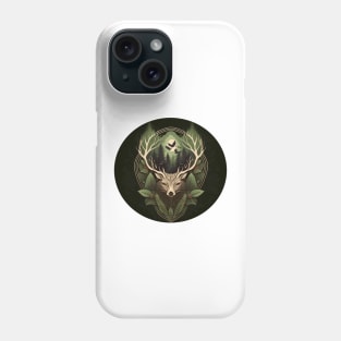 Nature Lover Deer - Designs for a Green Future and Hunters Phone Case