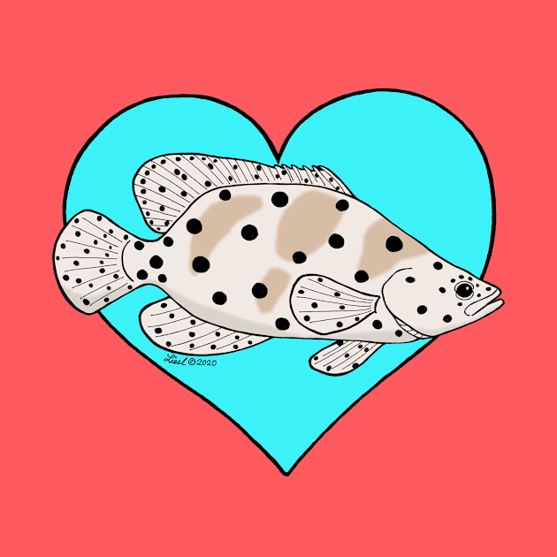 Panther Grouper Love by HonuHoney