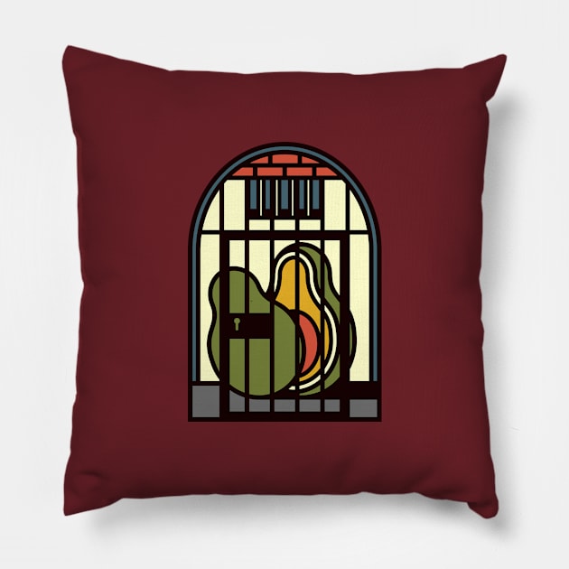 Prison of Avocado Pillow by rupadaratan