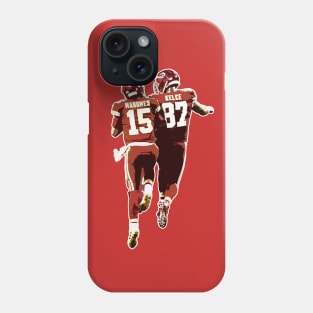 Mahomes and Kelce Phone Case