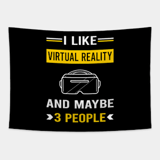 3 People Virtual Reality VR Tapestry