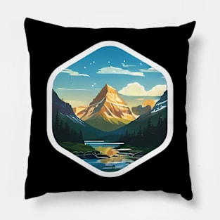 Glacier national park Pillow