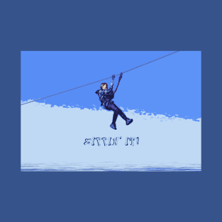 Zippin' It! - Zipline Rider T-Shirt