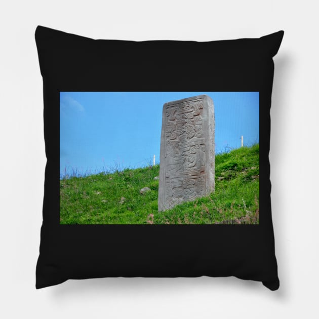 Site archéologique de Monte Alban, Oaxaca Mexique Pillow by franck380