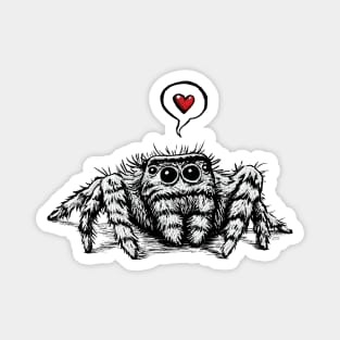 Spider Love Magnet