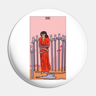 8 of Swords Pin