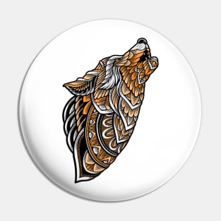 wolf Pin