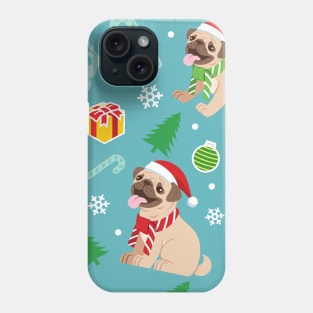 Pug Xmas Phone Case