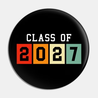 Class Of 2027 Graduation Seniors 2027 School Future Graduate Pin