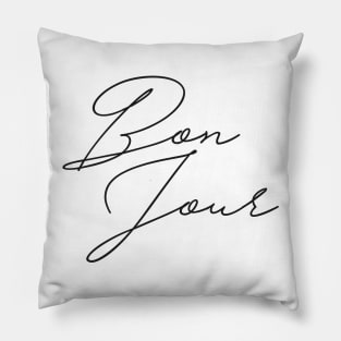 Bon Jour Pillow