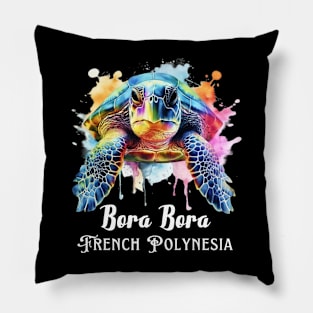 French Polynesia Bora Bora Pillow