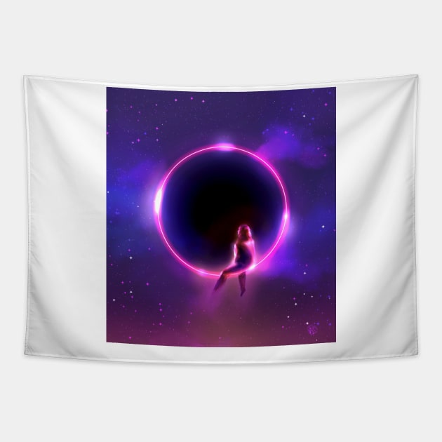 Disappear in a black hole Tapestry by Anazaucav