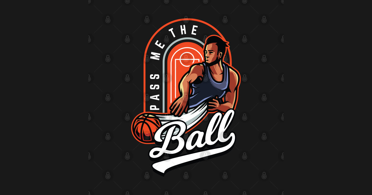 Cool Basketball Image Art BBall Hoops Sport Slogan TShirt