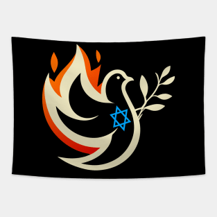 Peace For Israel Tapestry