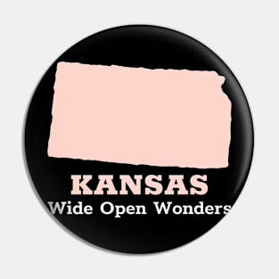 KANSAS: Wide Open Wonders Pin