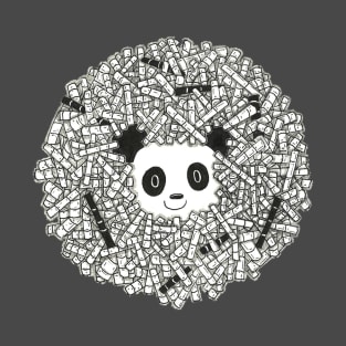 Panda and bamboo T-Shirt