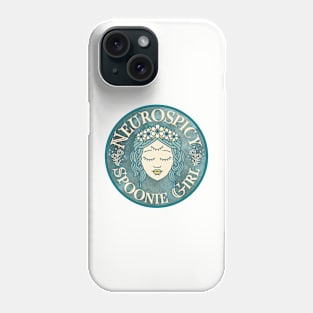 Neurospicy Spoonie Girl Third Eye Intuition Phone Case