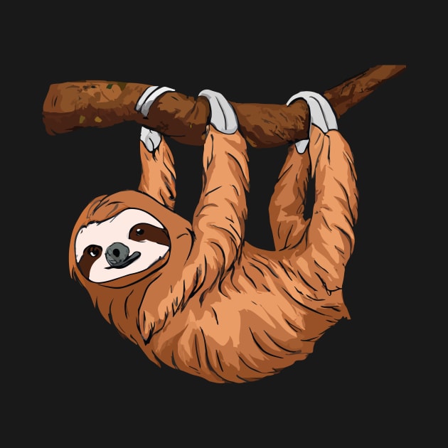 Lazy Sloth by N1L3SH