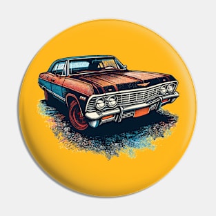 Chevy Bel Air Impala Pin