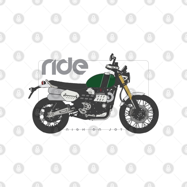 Ride 1200e green by NighOnJoy