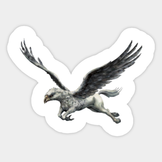 Buckbeak Hippogriff Sticker Teepublic