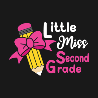 Second Grade Rainbow Girls Boys Teacher Team 2nd Grade Squad T-Shirt