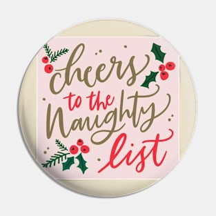 The Naughty List Pin